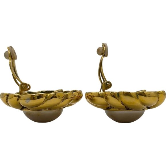 626205AO (S3) Chanel Earrings Gold Metal - Picture 4 of 8